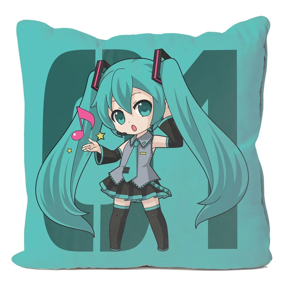 Hatsune Miku Vocaloid Kudd?verdrag 50 x 50 cm Little Ticket Military Dress