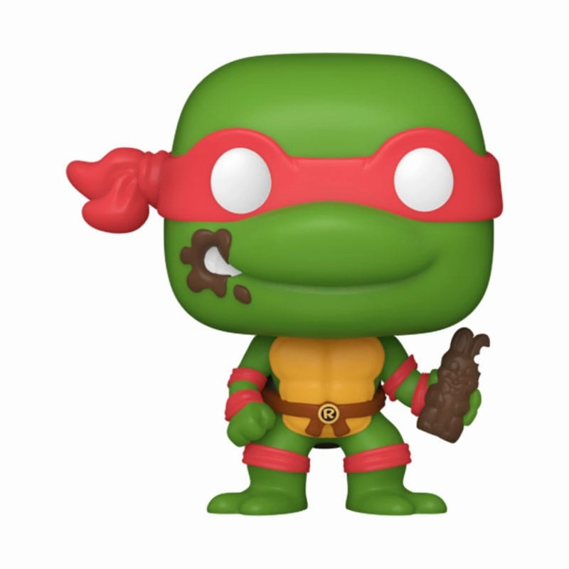 Custom Arrangement Teenage Mutant Ninja Turtles Pocket POP! Vinyl Figur Easter Raphael 4 cm