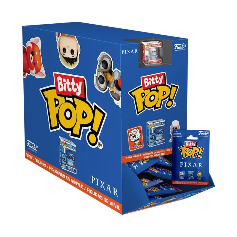 Pixar Bitty POP! Vinyl Figures Display (32) - 2,5 cm World Heritage Robot Display