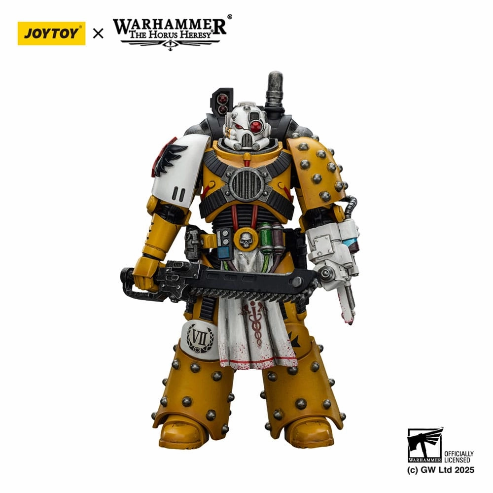 Dance Choreography Warhammer 40,000: Imperial Fists Action Figur Legion Apothecary 12 cm