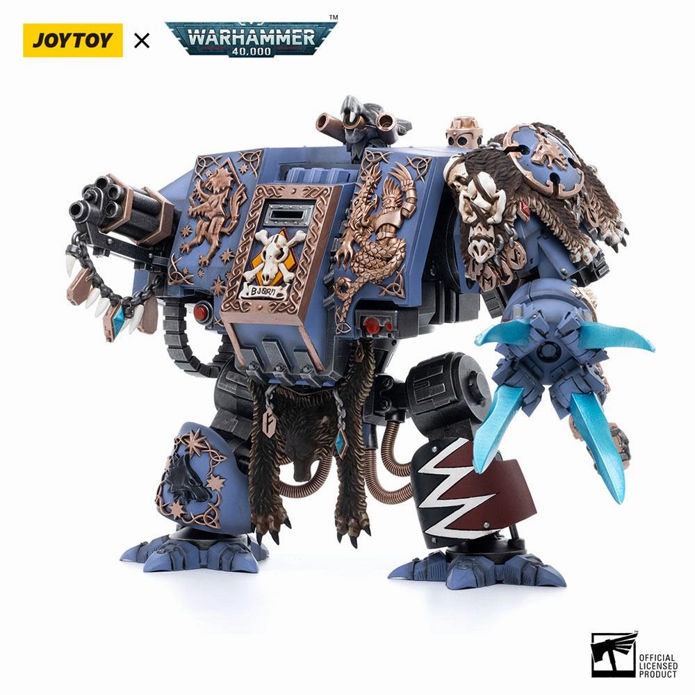 Warhammer 40k Action Figur 1/18 Space Wolves Bjorn the Fell-Handed 19 cm Value System Galaxy Model