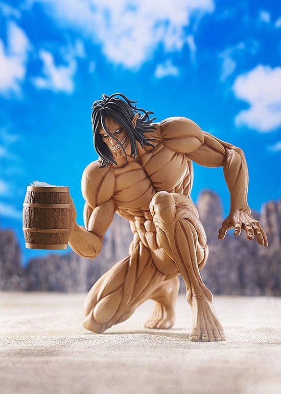 POP UP PARADE Eren Yeager : Attack Titan Worldwide After Party Ver Art Merchandise Posable Model