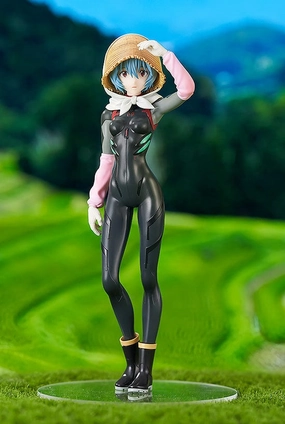 POP UP PARADE Rei Ayanami Tentative Name Farming Ver Superhero Sculpture Storage Solution