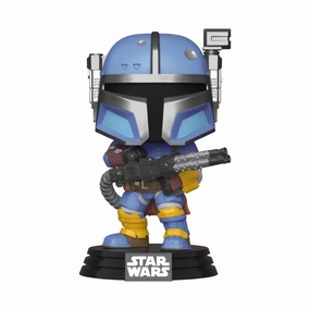Star Wars The Mandalorian POP! Vinylfigur Heavy Infantry Mandaloria 9 cm Astronomy Tool