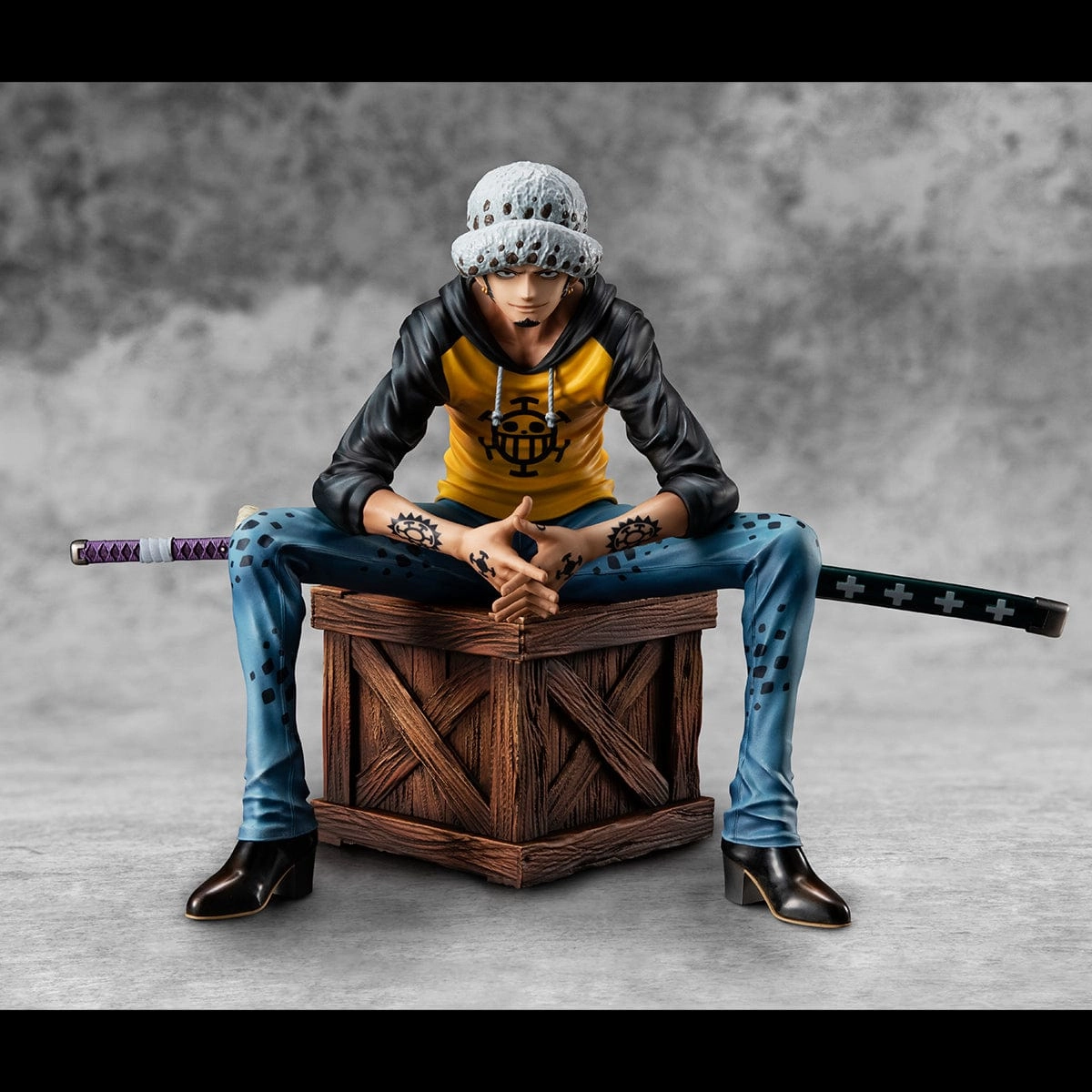 PVC Art Wood Carving PORTRAIT.OF.PIRATES ONE PIECE Playback Memories Trafalgar Law