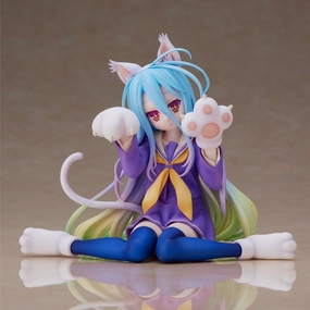 No Game No Life Shiro Scale Figure Robot Object Chibi Merchandise