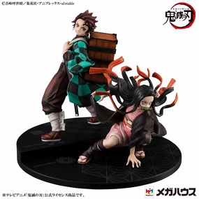 PRECIOUS G.E.M. SERIES DEMON SLAYER Kamado Brother & Sister Art Goods Superhero Creation
