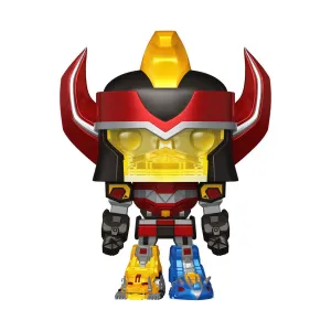 Mighty Morphin Power Rangers Bitty POP! Bots 4-Pack Megazord med Red Ranger City Memento Cartoon Figure