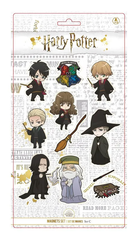 Nursery Decor Limited Statue Harry Potter Magnet Set C