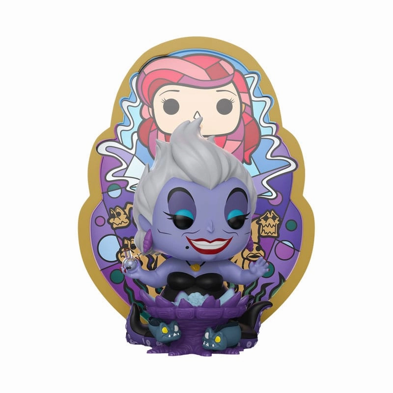 Pokemon Creature Blind Bag Disney POP! Deluxe Figur Ursula (Glas) 9 cm - Samlarfigur fr?n Funko