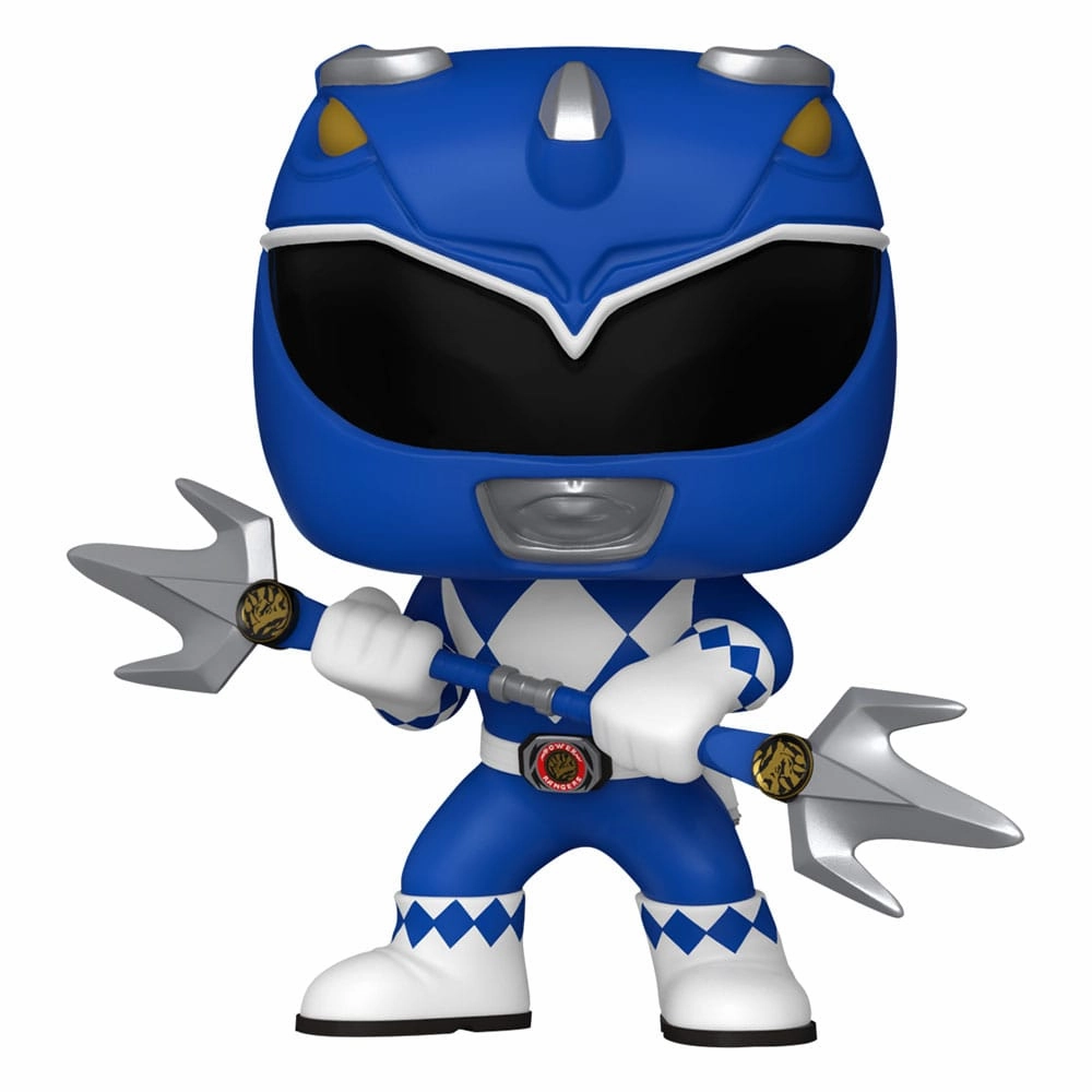Power Rangers 30th POP! TV Vinyl Figur Blue Ranger 9 cm Robot Object