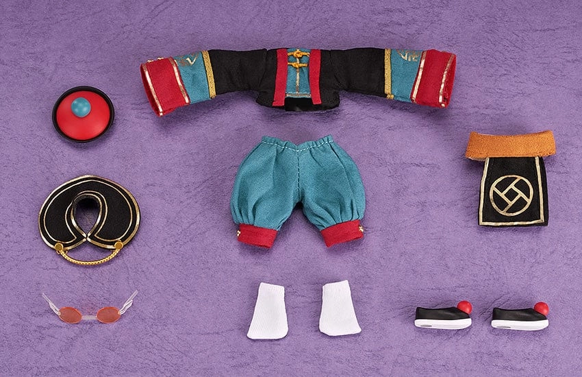 Desk Decor Nendoroid Doll Outfit Set : Chinese-Style Jiangshi Twins ( Garlic )