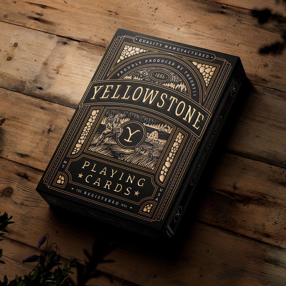 Online Game Yellowstone Playing Cards - Premium Kvalitet f?r Spel?lskare