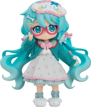 Little Bearing Image Designer Hatsune Miku Nendoroid Doll i Loungewear Outfit - 10 cm