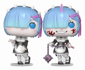 Horror Icon Handicraft Item Re:ZERO POP! Animation Figur Rem med CH 9 cm Sortiment (6)