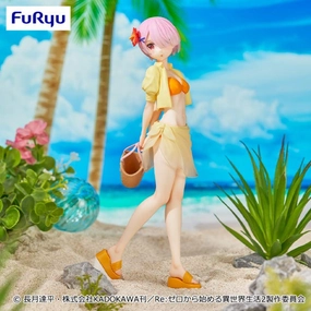 Re ZERO Starting Life in Another World SSS Figure Ram Summer Vacation Luxury Gift
