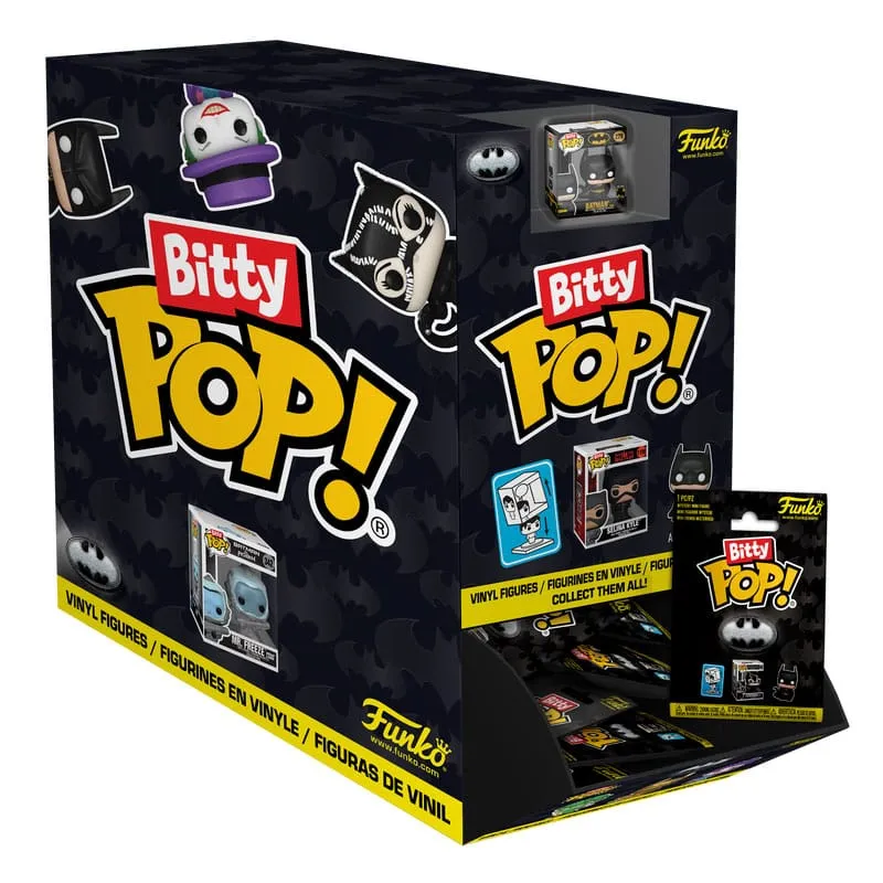 Critically Acclaimed Batman 85-?rsjubileum Bitty POP! Vinyl Figur Display (32) PDQ 2,5 cm
