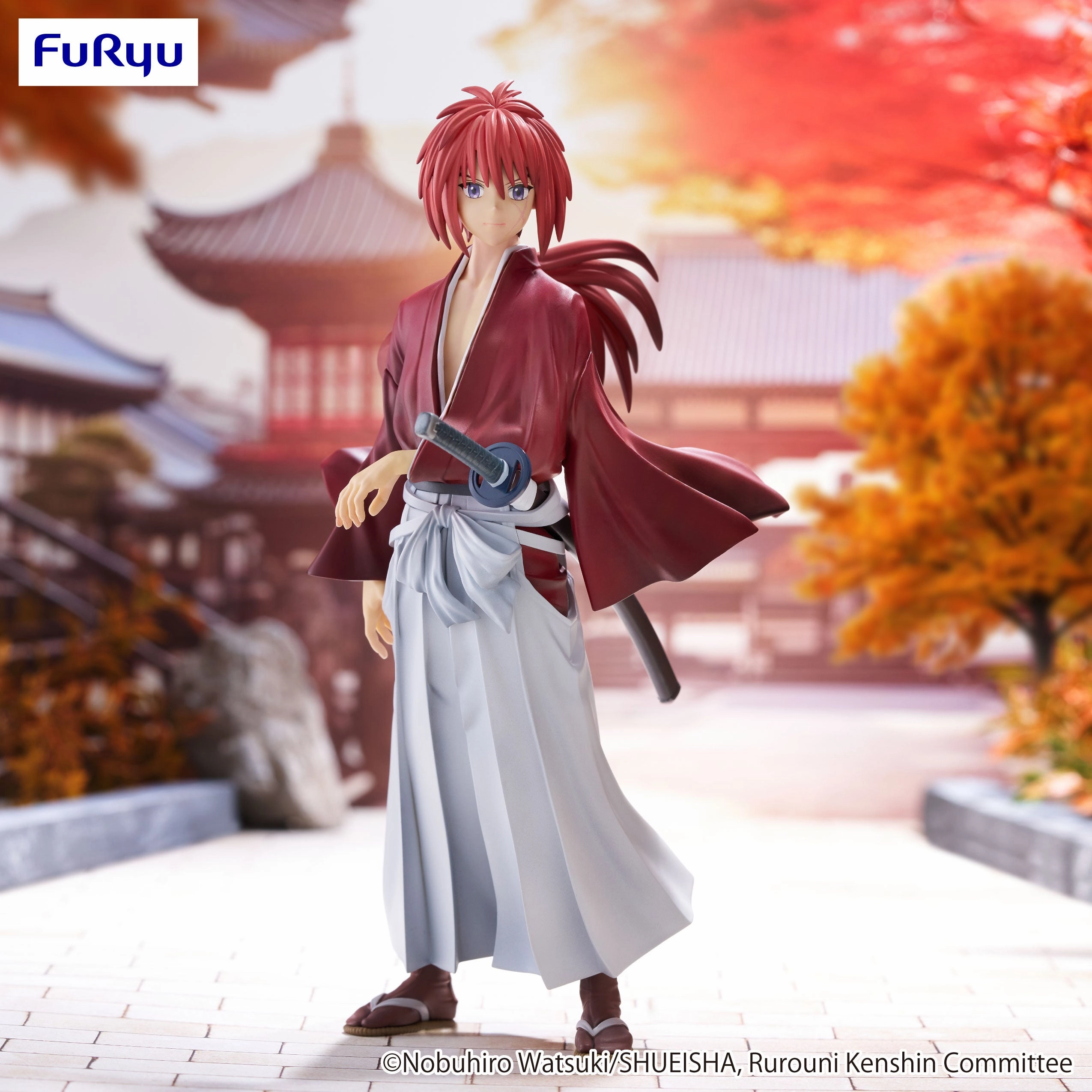 Collectible Model Rurouni Kenshin : Meiji Swordsman Romantic Story Trio-Try-iT Figure Kenshin Himura