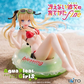 Saekano Fine Aqua Float Girls Figure Eriri Spencer Sawamura Cowboy Sculpture