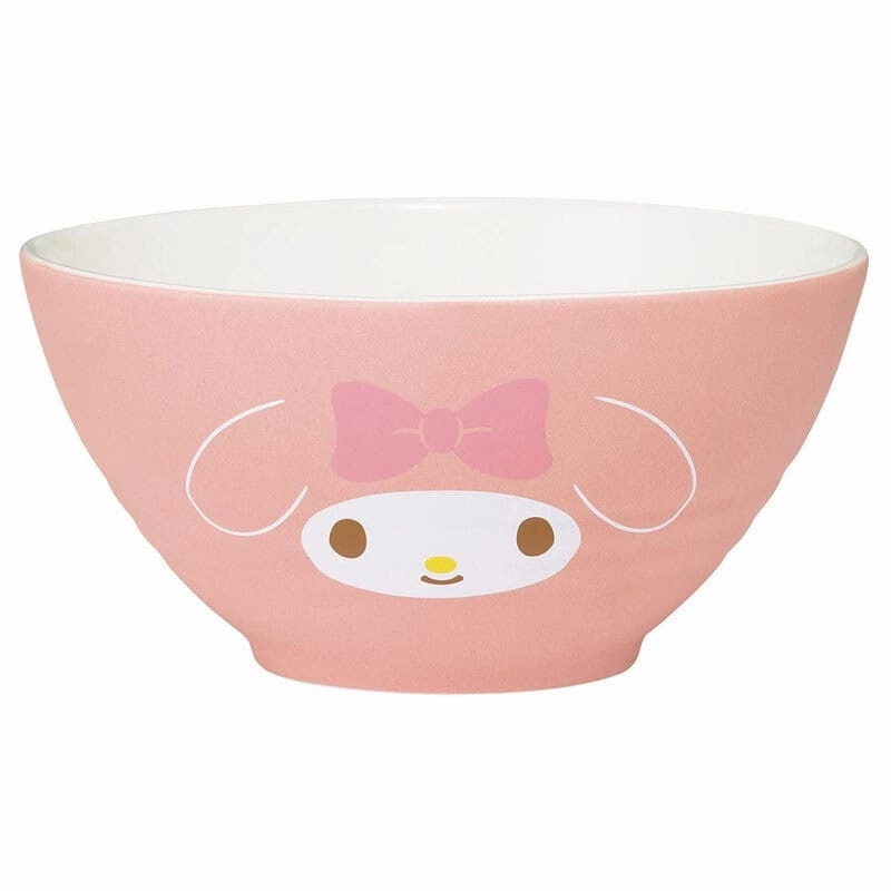Sanrio Ramen Bowl My Melody ?C Officiell Keramisk Sk?l med 1050 ml Kapacitet Tiny Vision