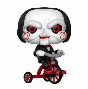 Corporate Gift Limited Goods Saw POP! Plus Figur Billy p? Tricycle Exclusive Edition 9 cm
