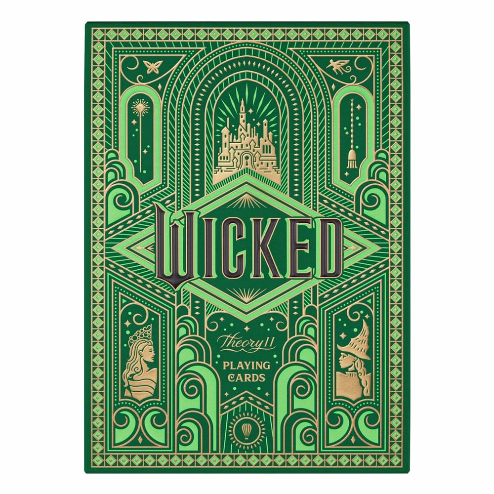 Display Base Robot Art Wicked Premium Playing Cards - Pokerlek