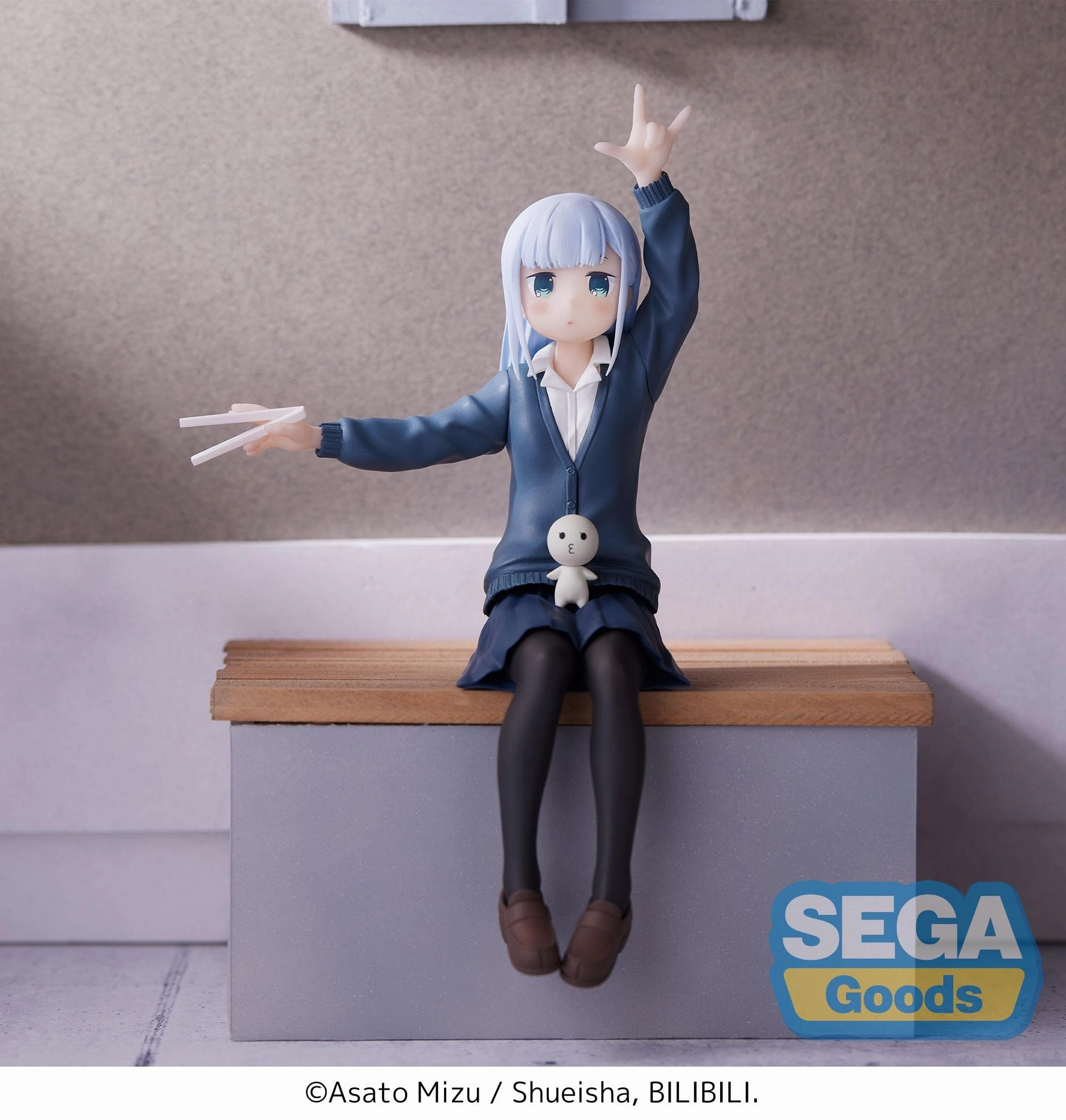 Garden Ornament Media Attention SEGA Aharen-san wa Hakarenai PM Perching Figure Reina Aharen