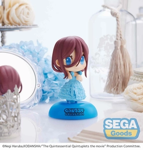 SEGA The Quintessential Quintuplets Movie CHUBBY COLLECTION MP Figure Miku Nakano Robot Sculpture Miniature Creation