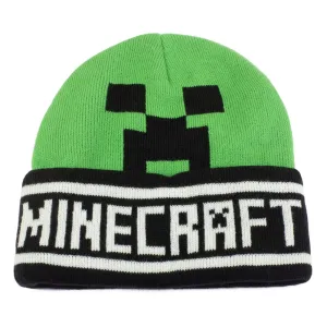 Minecraft Beanie Creeper Face Biodegradable material