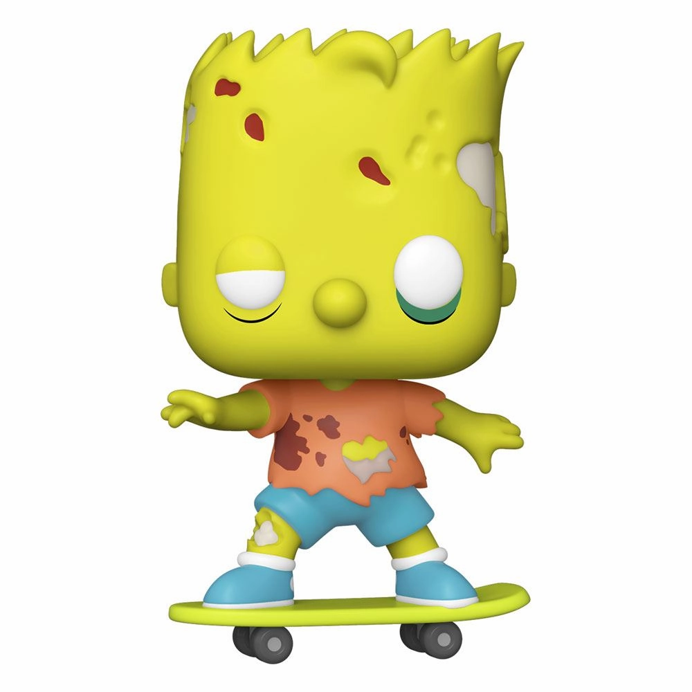 Simpsons POP! Animation Vinyl Figur Zombie Bart 9 cm Workstation Decor Missing Piece