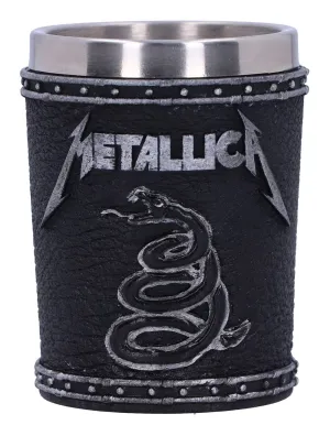 Fantasy Unit Designer Showcase Metallica Shot Glass The Black Album - Officiellt Licensierad