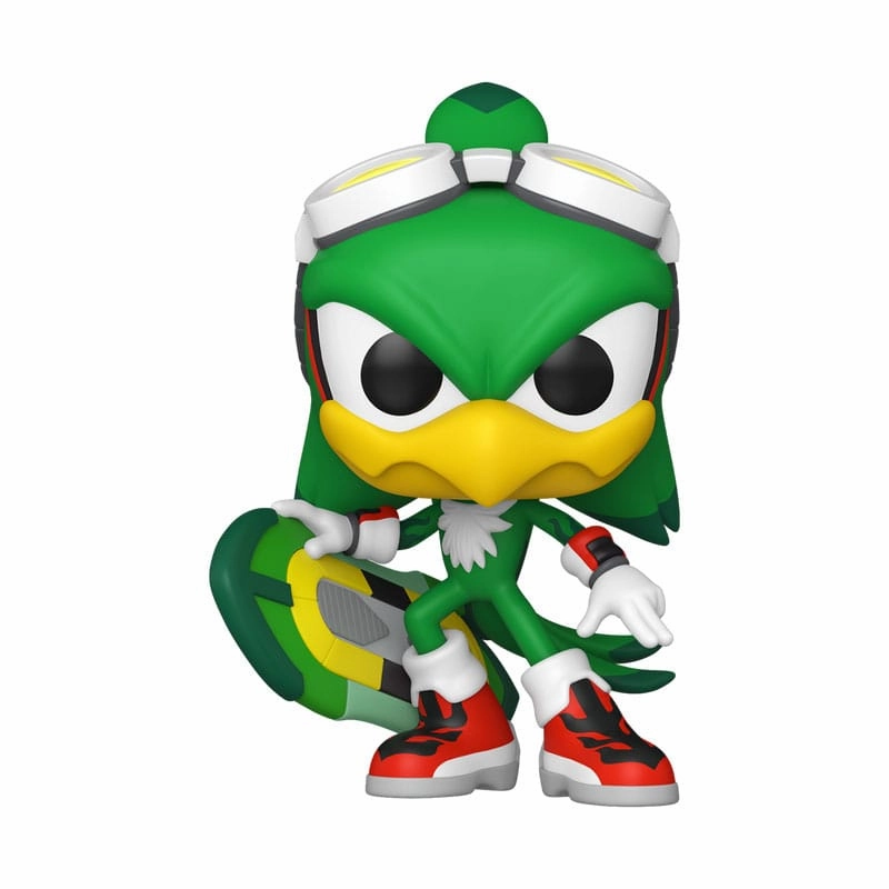 Superhero Showcase Sonic the Hedgehog POP! Figur Jet the Hawk med Br?da 9 cm