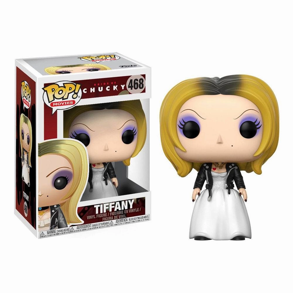 Limited Display Sports Player Bride of Chucky POP! Movies Figur - Tiffany 9 cm (6-pack)