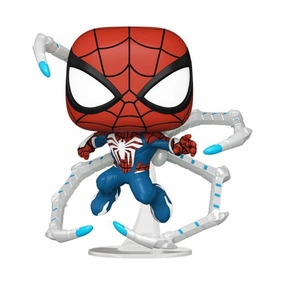 Spider-Man 2 POP! Vinyl Figur Peter Parker Kostym 9 cm Designer Hobby Staircase Decor