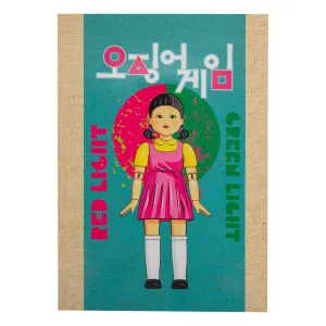 Streaming Decor Squid Game Notebook Young-hee