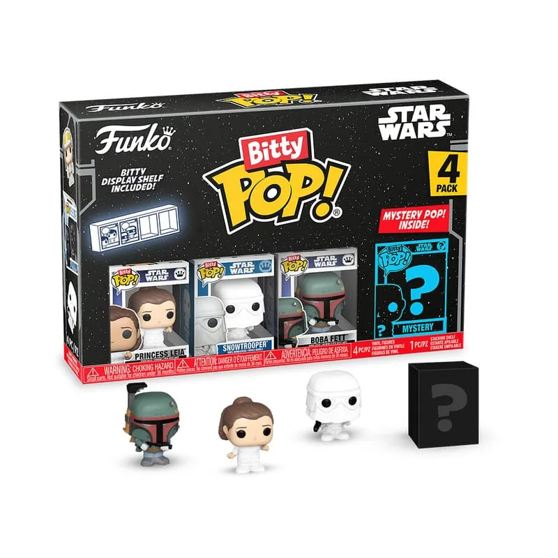 Limited Statue Star Wars Bitty POP! Vinyl Figur 4-Pack Leia 2,5 cm