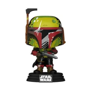 Star Wars: Book of Boba Fett POP! TV Vinyl Figur Boba Fett (Retro) 9 cm Robot Display