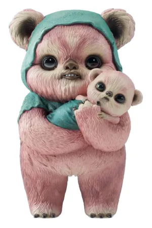 Star Wars Designer Statue Ewok av Mab Graves - Pink Variant 18 cm Architectural Model Passionate Pursuit