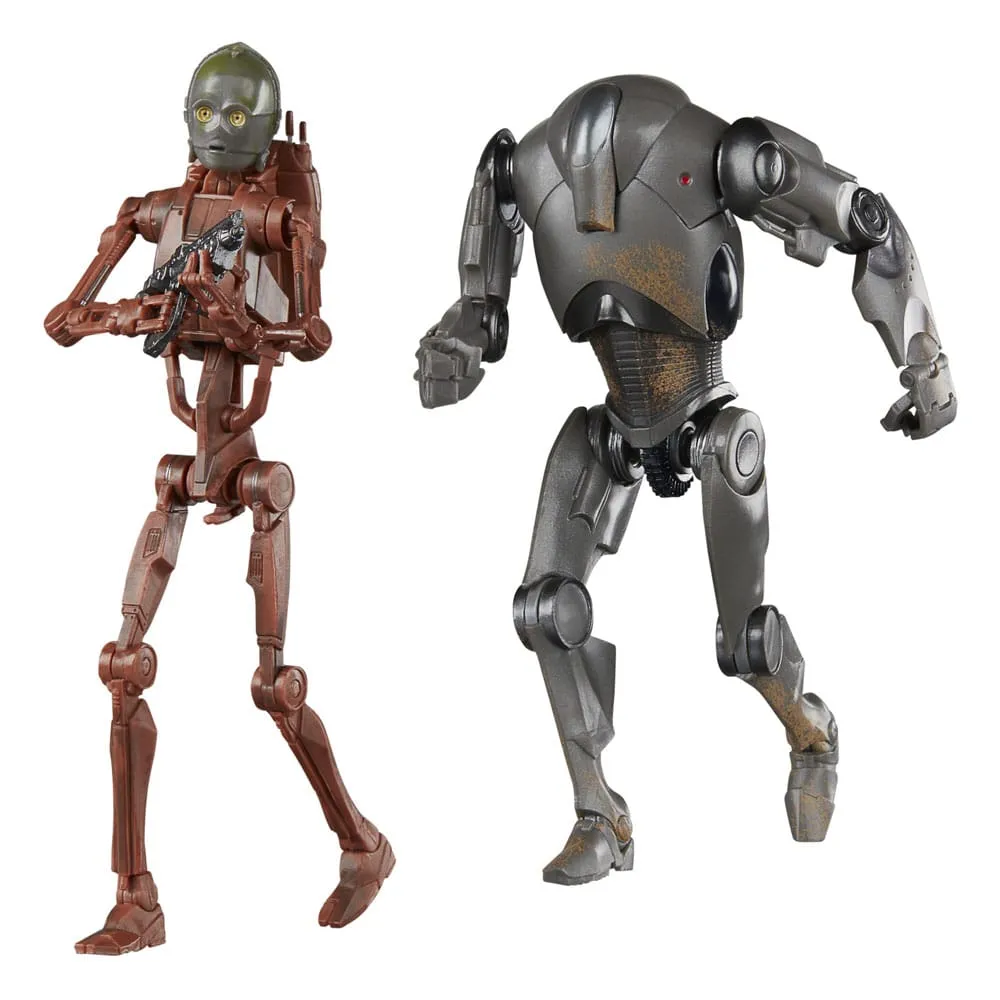 Star Wars Episode II Black Series Action Figure 2-Pack C-3PO & Super Battle Droid 15 cm Story Driven