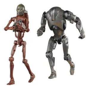 Star Wars Episode II Black Series Action Figure 2-Pack C-3PO & Super Battle Droid 15 cm Story Driven