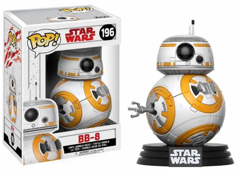 Star Wars Episode VIII POP! Vinyl Bobble-Head BB-8 9 cm Viral Sensation