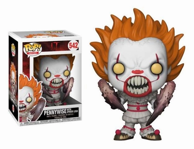 Movie Collection Stephen King's It 2017 POP! Vinyl Figur Pennywise med Spindelben 9 cm
