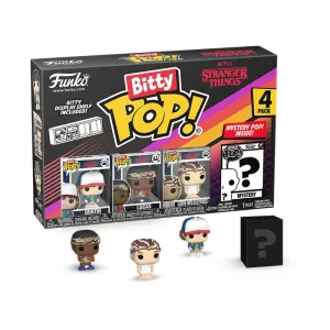 Fantasy Piece Stranger Things Bitty POP! Vinyl Figur 4-Pack Dustin 2,5 cm