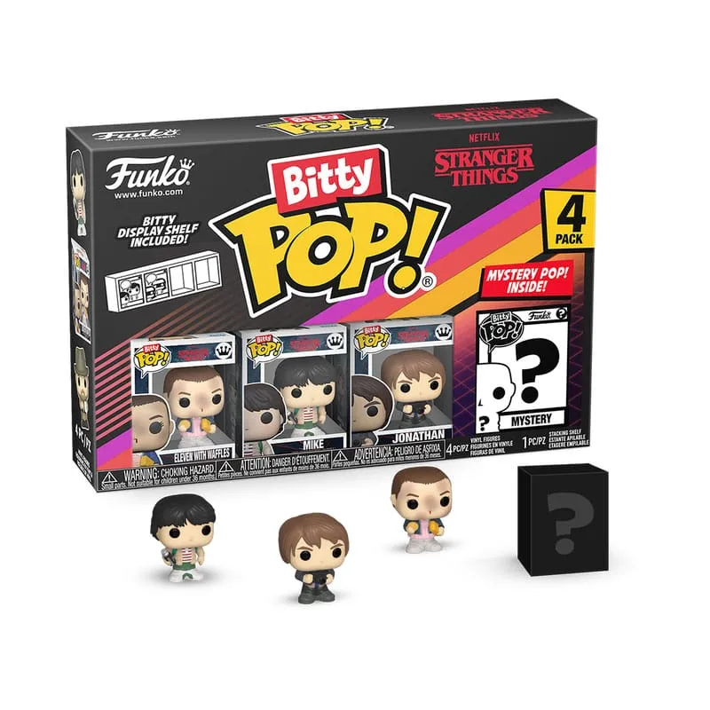 Stranger Things Bitty POP! Vinyl Figur 4-Pack Eleven Limited Collection Character Unit