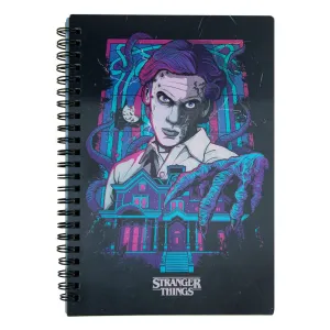 Stranger Things Notebook Lenticular Vecna Action Sculpture Luxury Gift