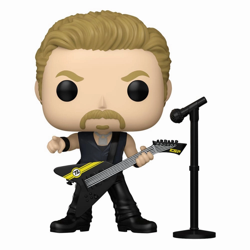 Miniature Figure Classroom Decor Metallica POP! Rocks Figur James (72 Seasons) 9 cm