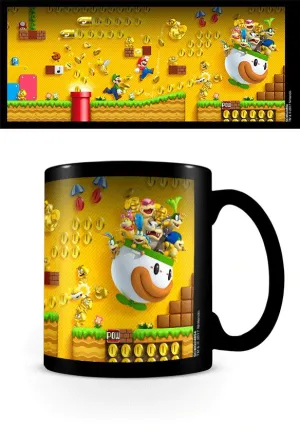 Super Mario Bros. Heat Changing Mug Gold Coin Rush Stone Statue Emerging Brand