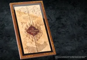 Samurai Figure Harry Potter Marauder's Map Display Case