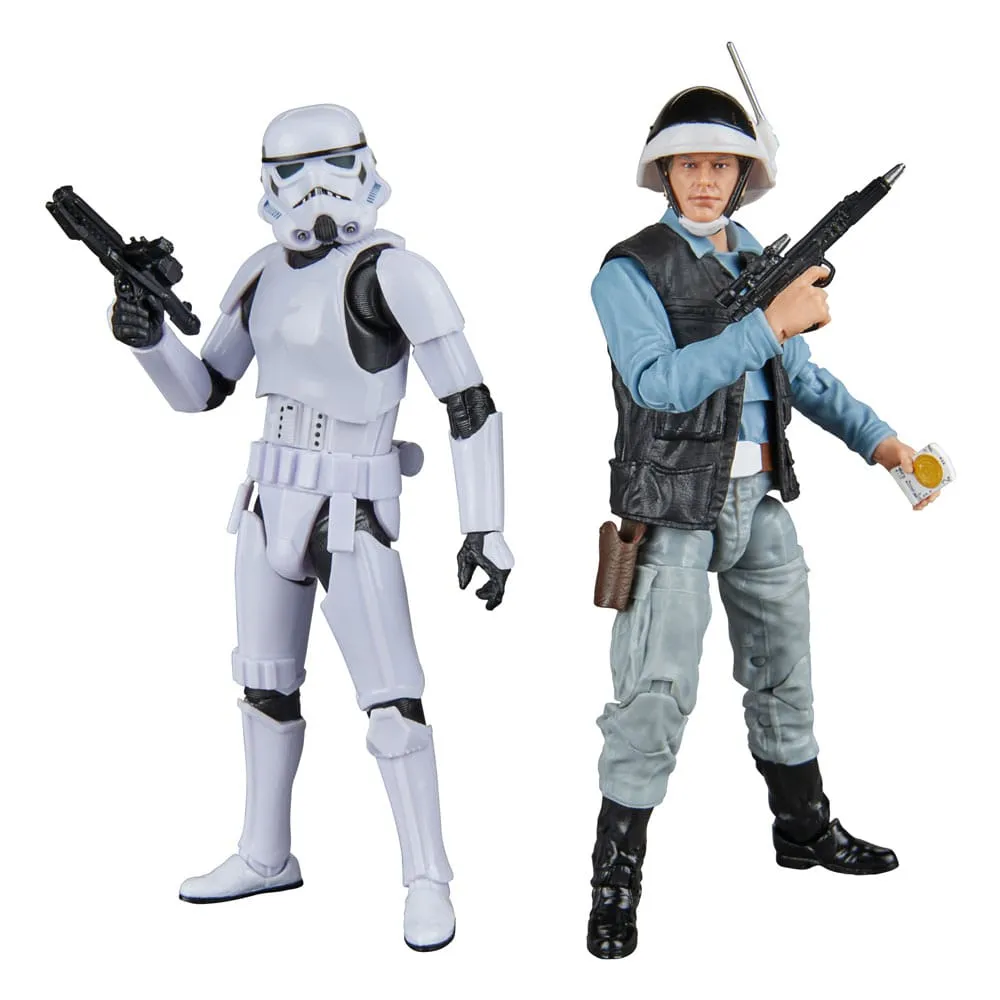 Star Wars Episode IV Black Series Action Figure 2-Pack: Rebel Trooper & Stormtrooper 15 cm Therapeutic Hobby