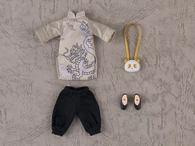 Action Merchandise Anime Piece Nendoroid Doll Outfit Set : Long Length Chinese Outfit ( Dragon )